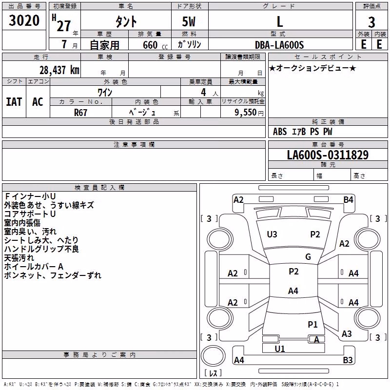 DAIHATSU TANTO