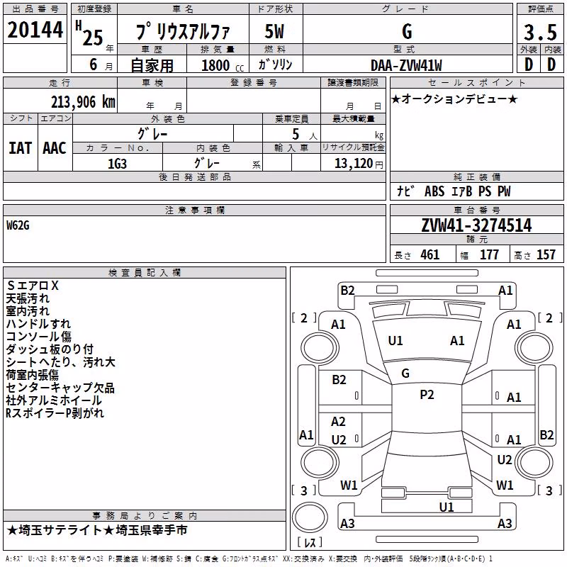 TOYOTA PRIUS ALPHA