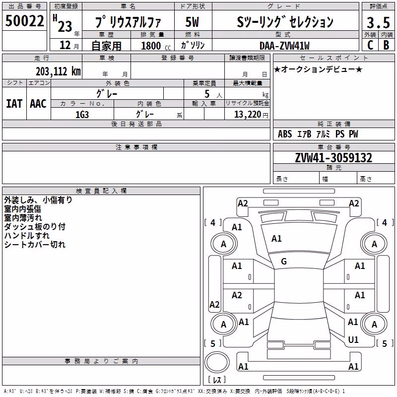 TOYOTA PRIUS ALPHA