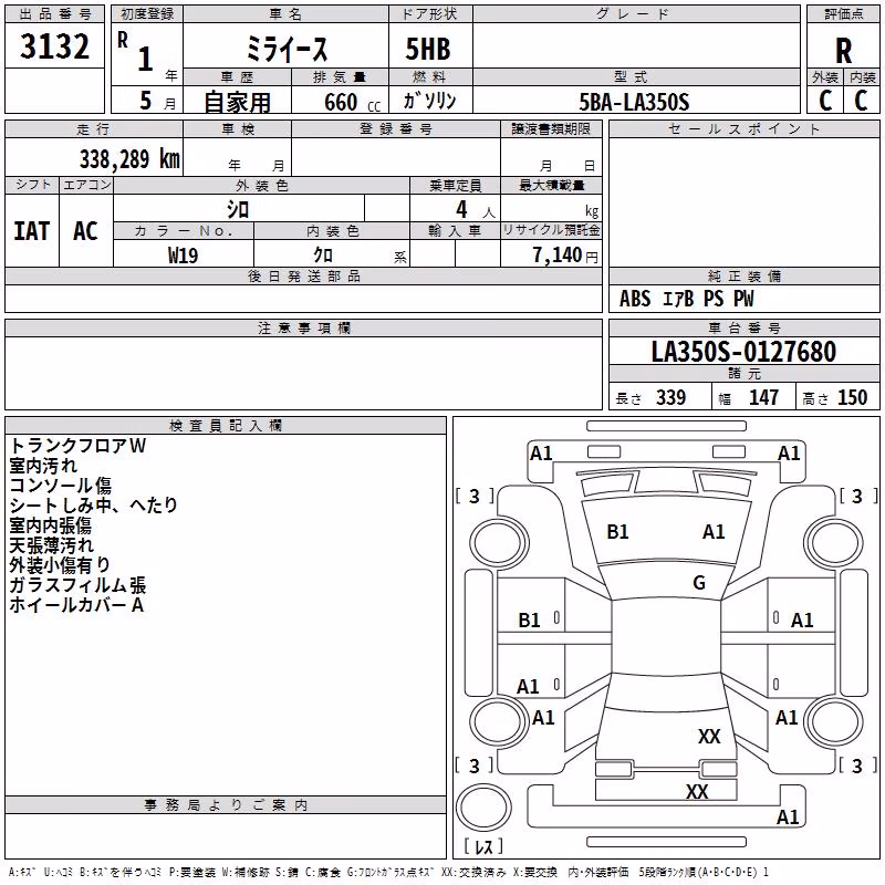 DAIHATSU MIRA E:S