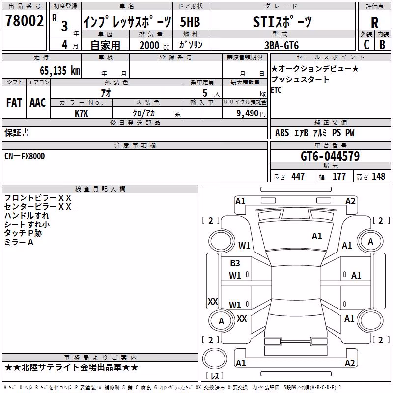 SUBARU IMPREZA