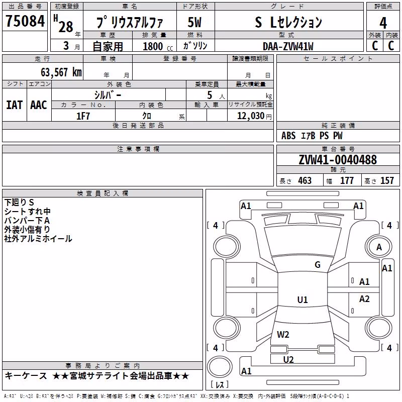 TOYOTA PRIUS ALPHA