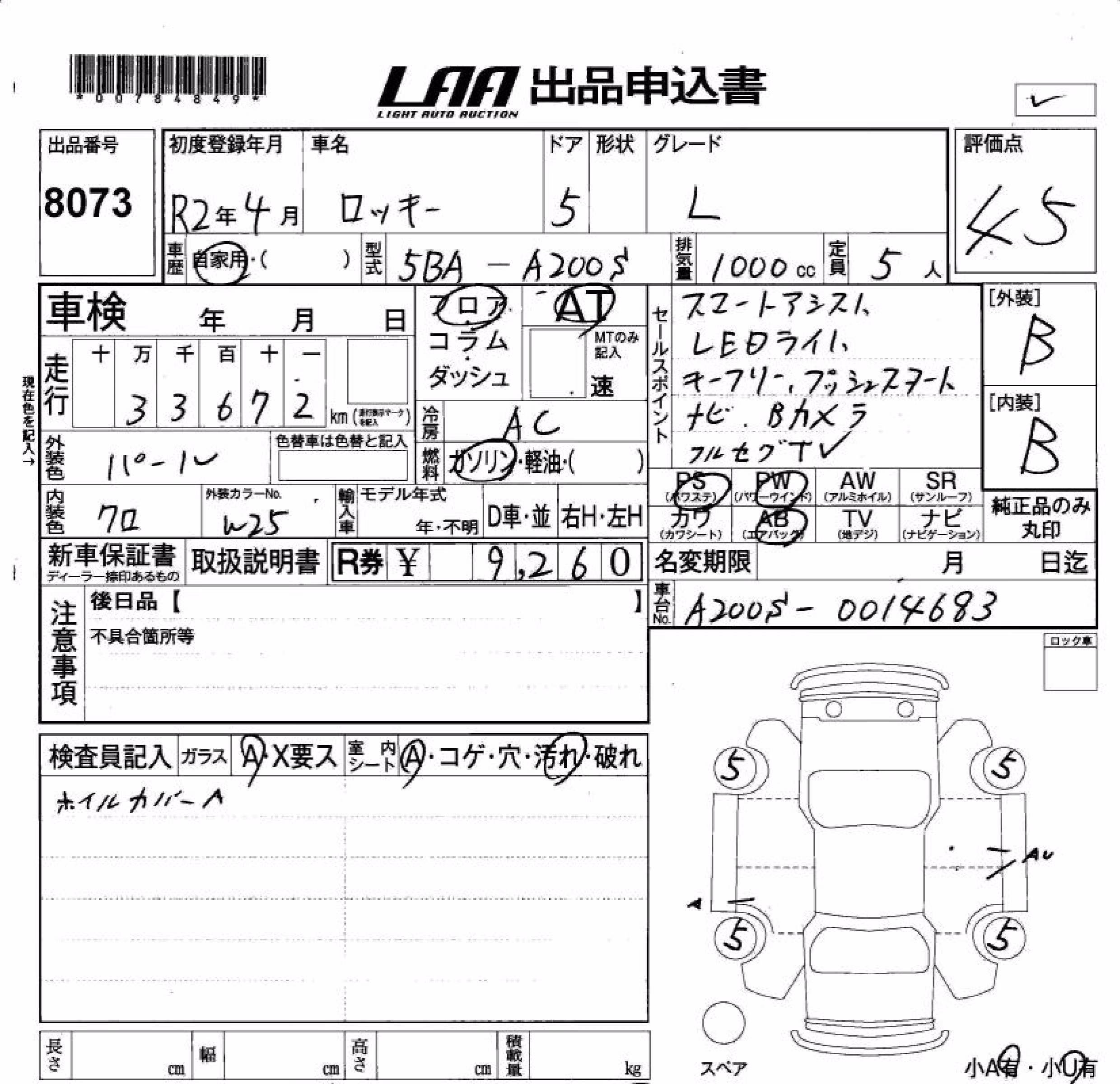 DAIHATSU ROCKY