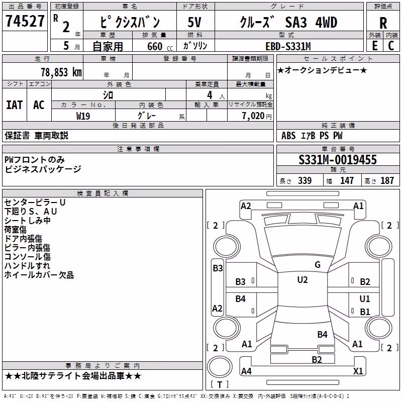 TOYOTA PIXIS VAN