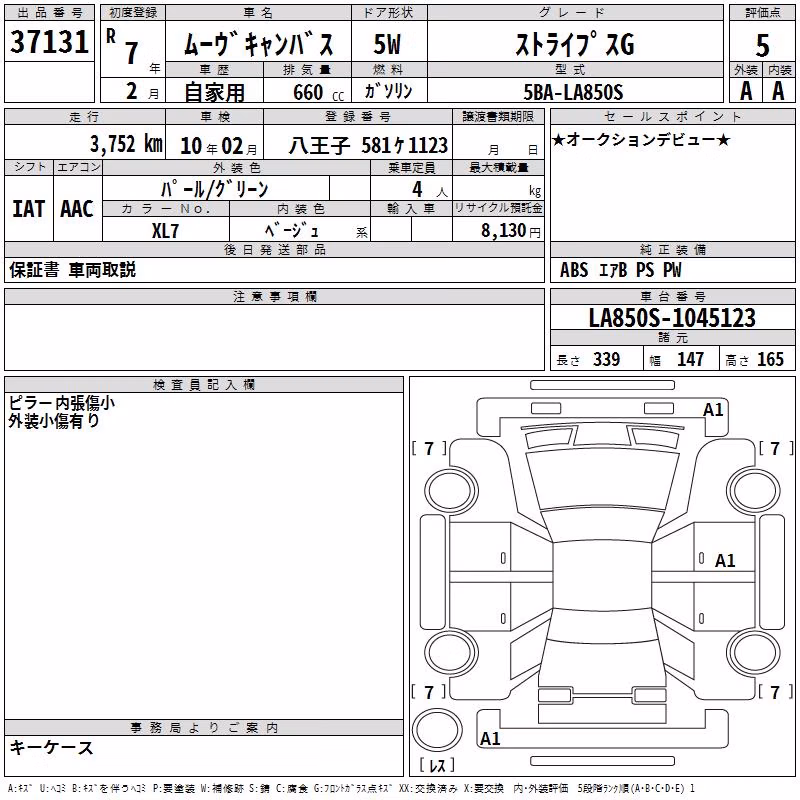 DAIHATSU MOVE CANBUS