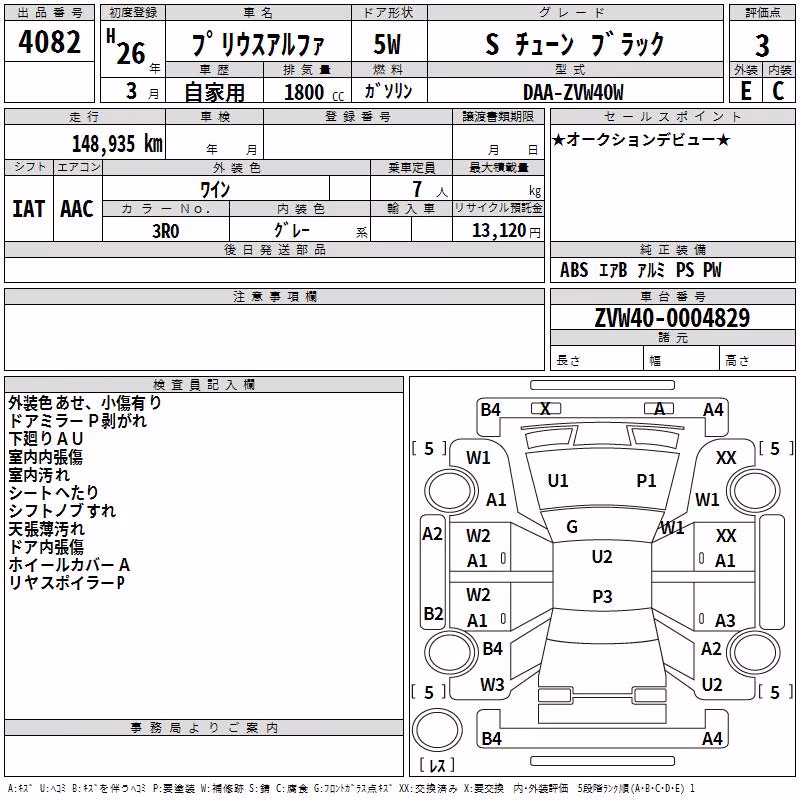 TOYOTA PRIUS ALPHA