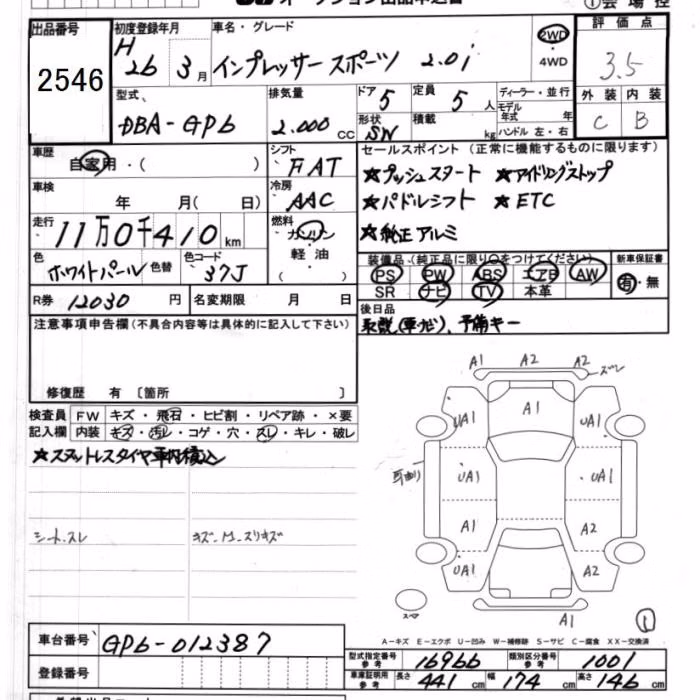 SUBARU IMPREZA