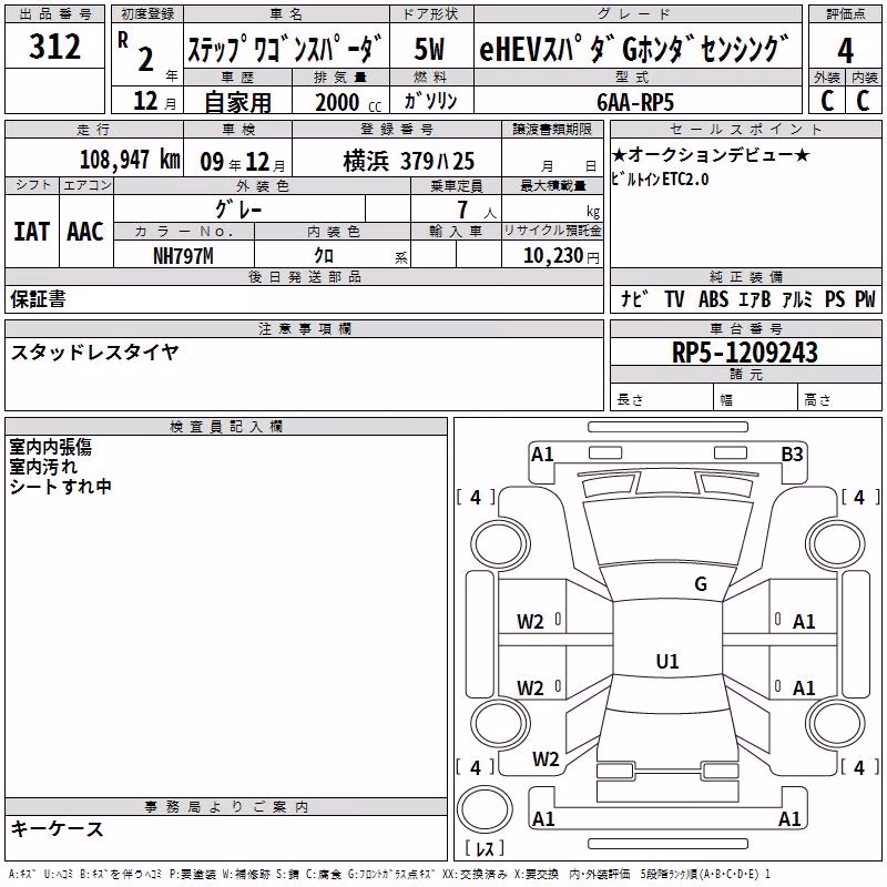 HONDA STEPWGN