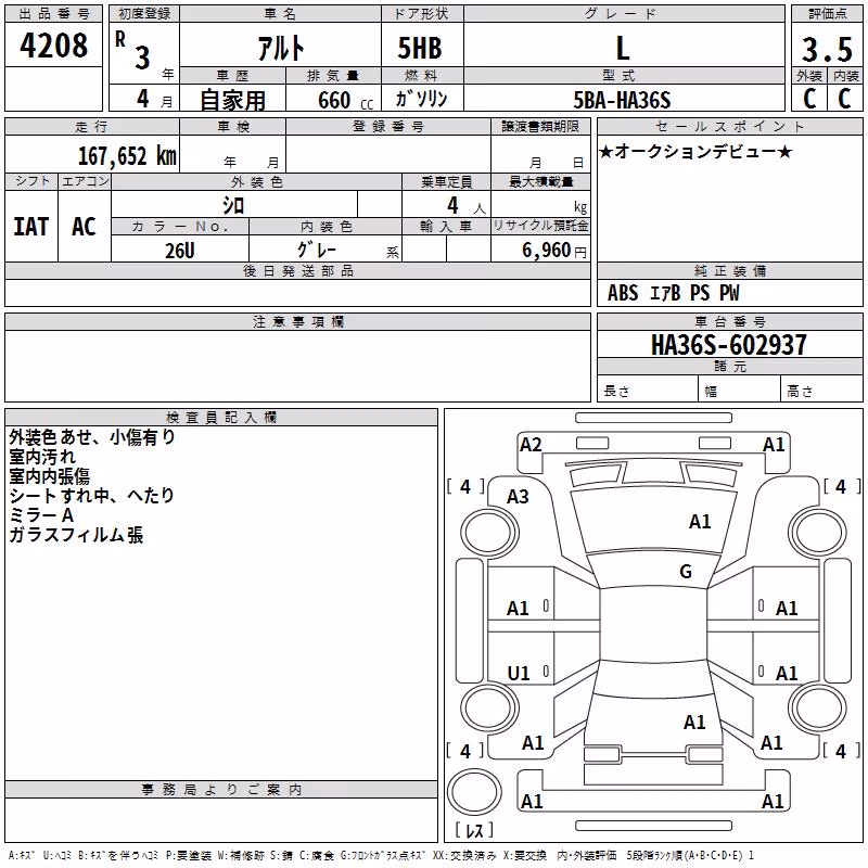 SUZUKI ALTO