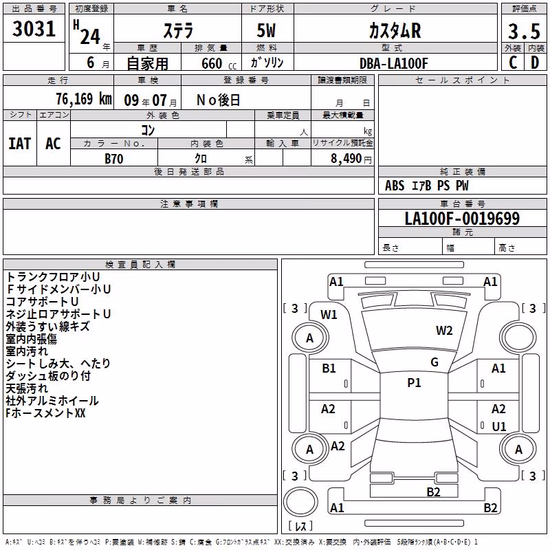 SUBARU STELLA