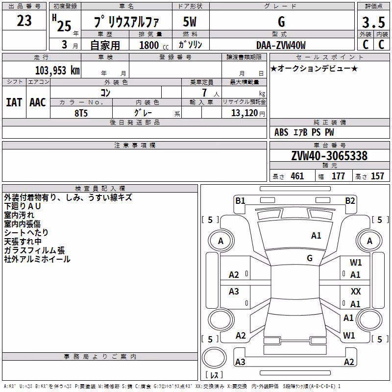 TOYOTA PRIUS ALPHA