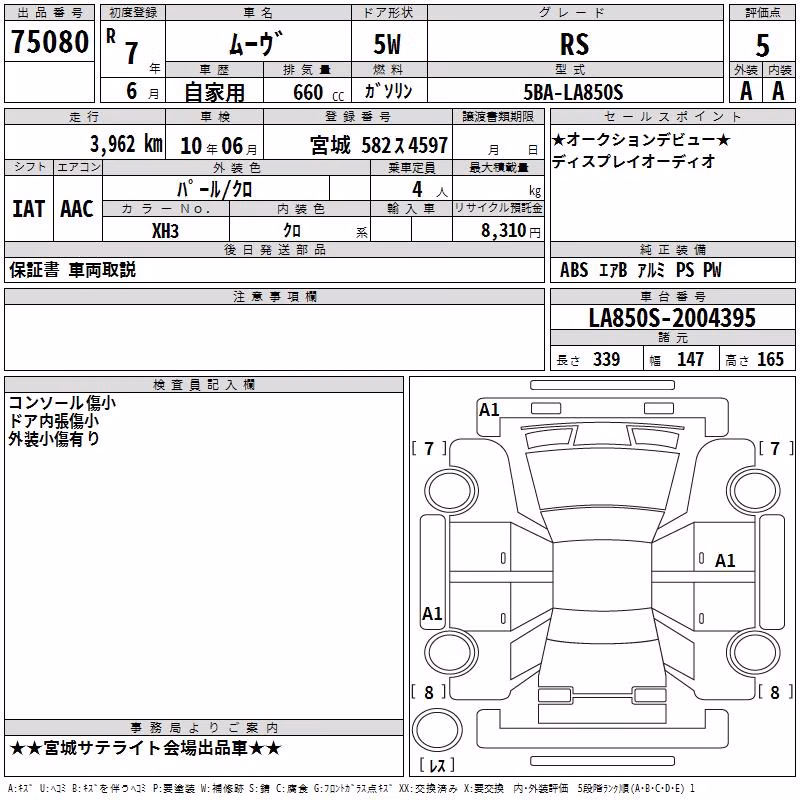 DAIHATSU MOVE