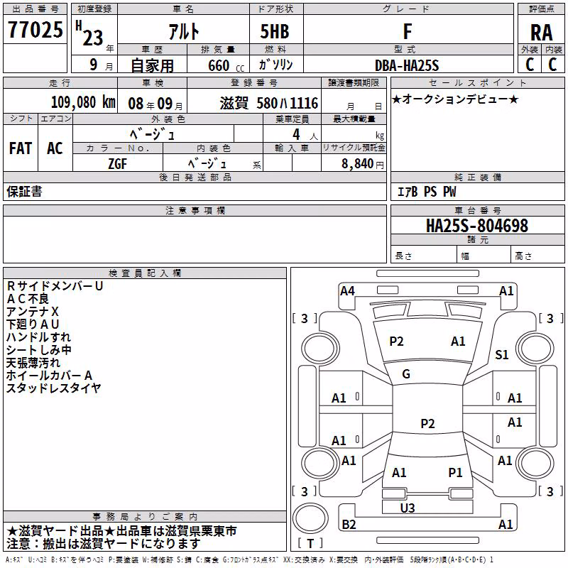 SUZUKI ALTO