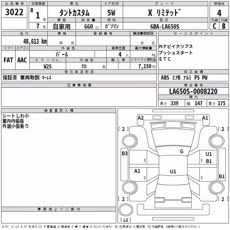 DAIHATSU TANTO