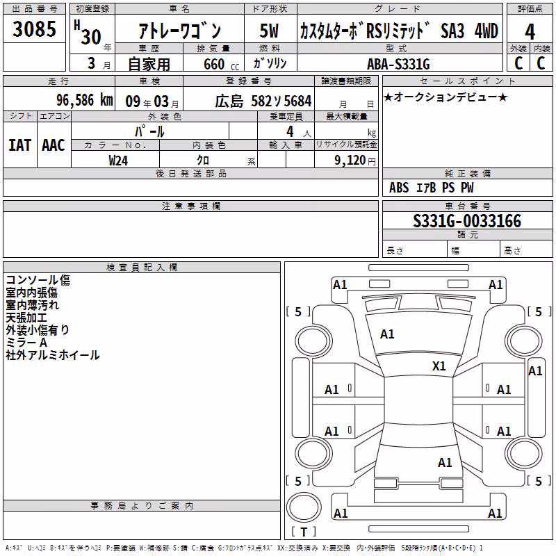 DAIHATSU ATRAI