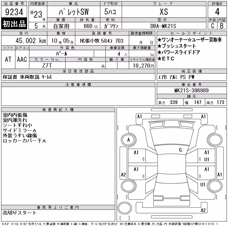 SUZUKI PALETTE