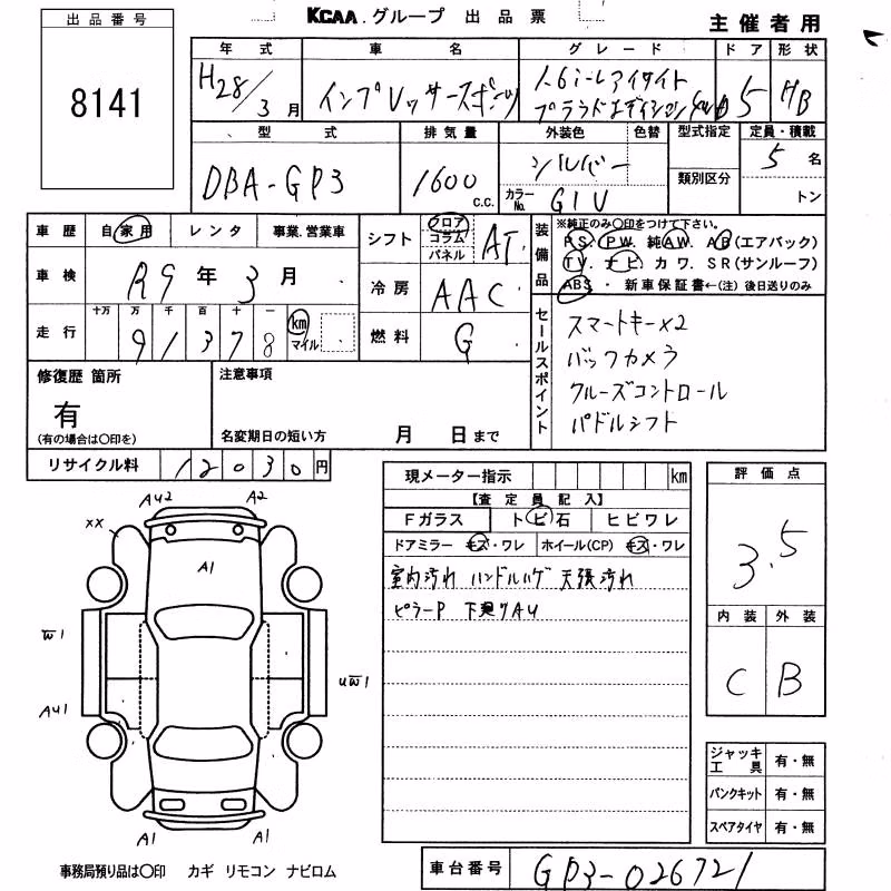 SUBARU IMPREZA