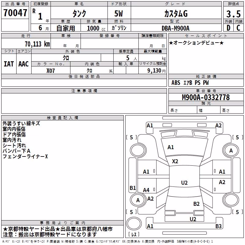 TOYOTA TANK