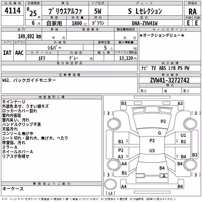 TOYOTA PRIUS ALPHA