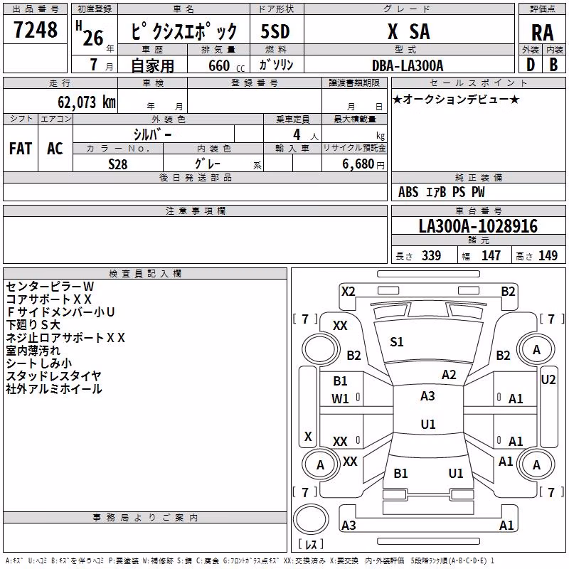 TOYOTA PIXIS EPOCH