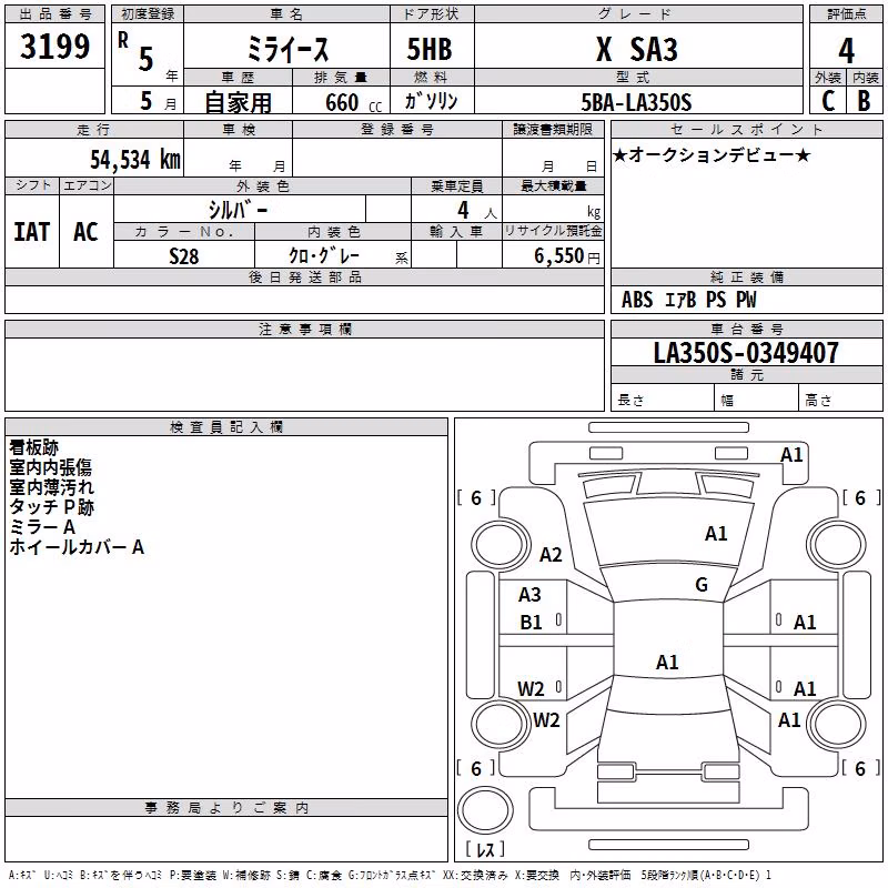 DAIHATSU MIRA E:S