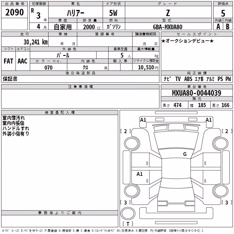 TOYOTA HARRIER