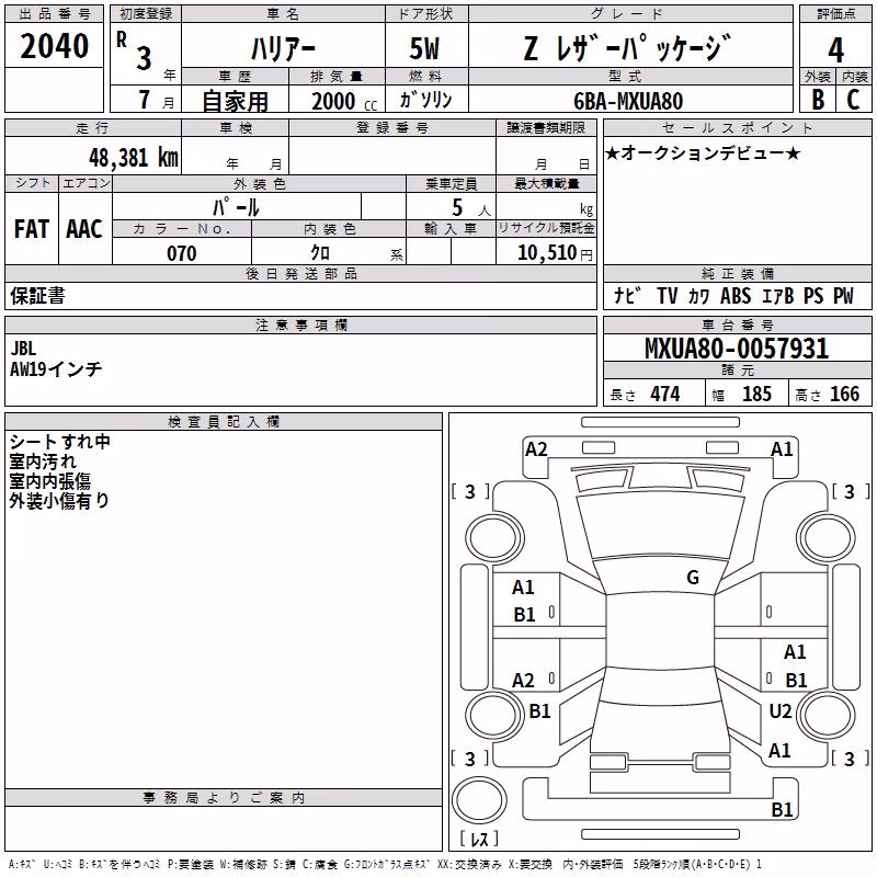 TOYOTA HARRIER