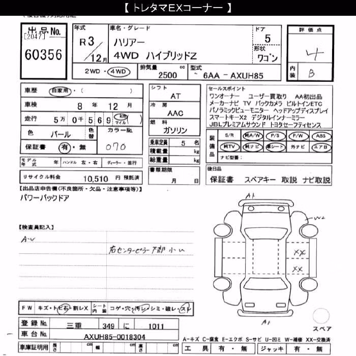 TOYOTA HARRIER