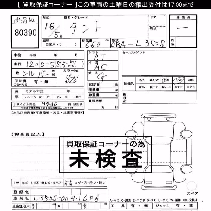 DAIHATSU TANTO
