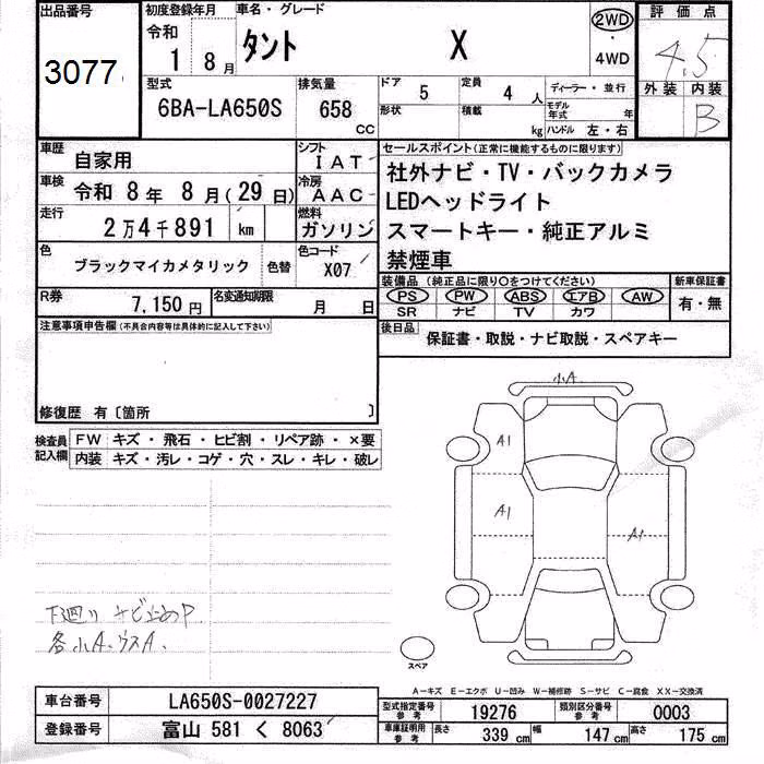 DAIHATSU TANTO