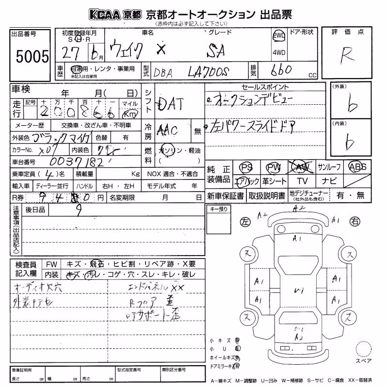 DAIHATSU WAKE