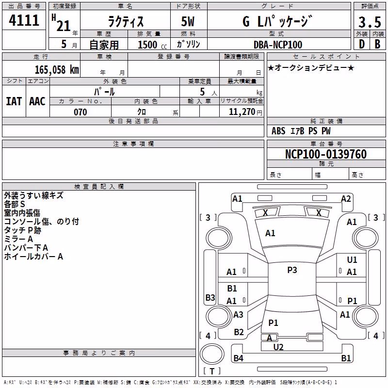 TOYOTA RACTIS