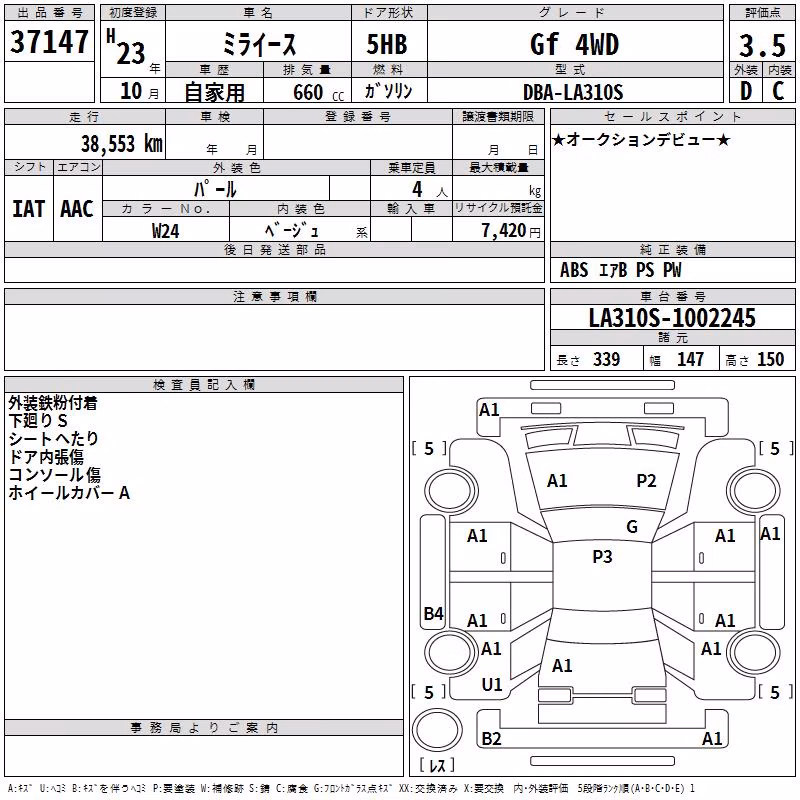 DAIHATSU MIRA E:S
