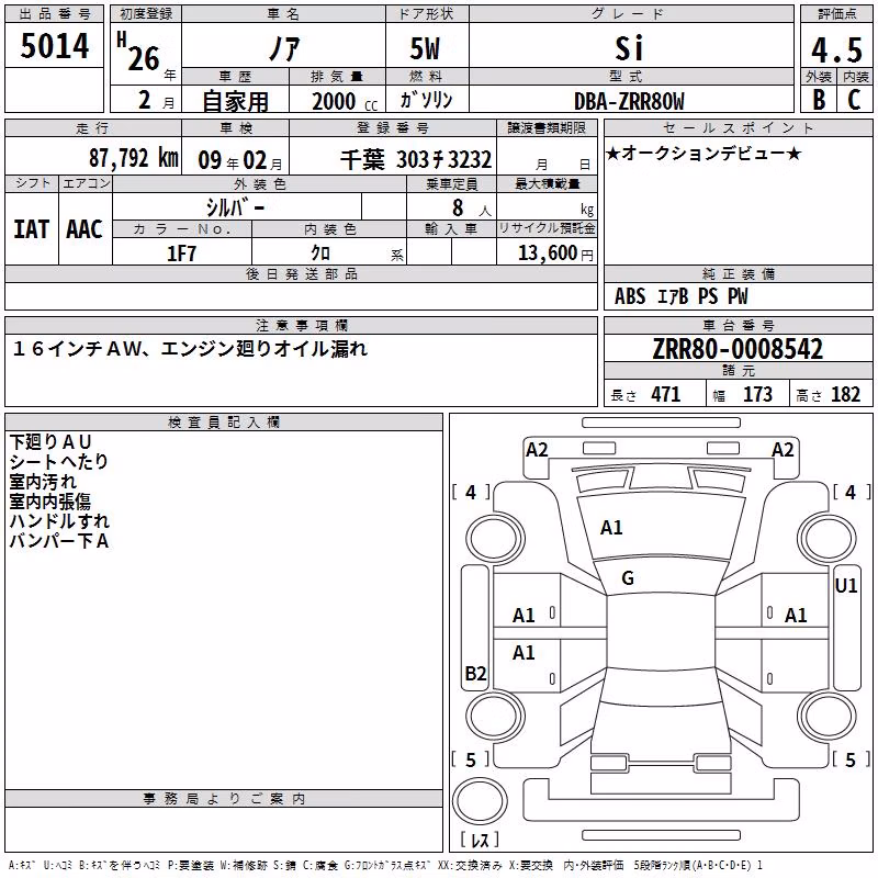 TOYOTA NOAH