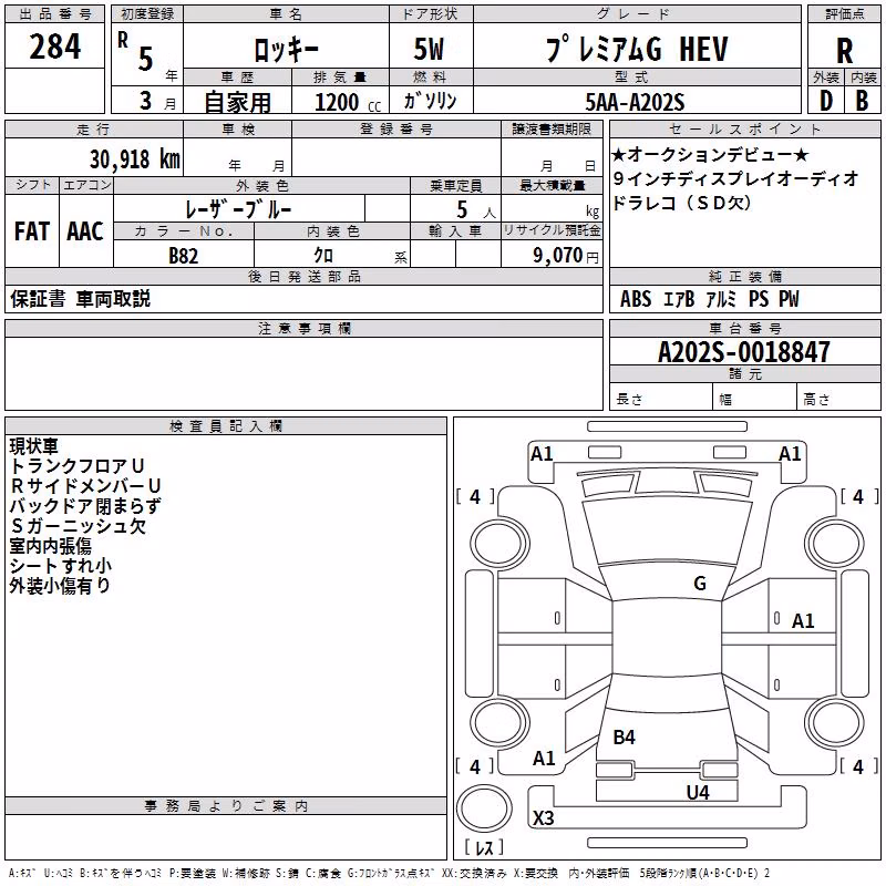DAIHATSU ROCKY