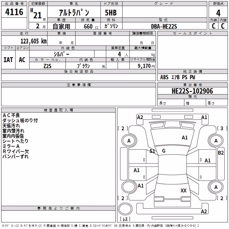 SUZUKI ALTO LAPIN