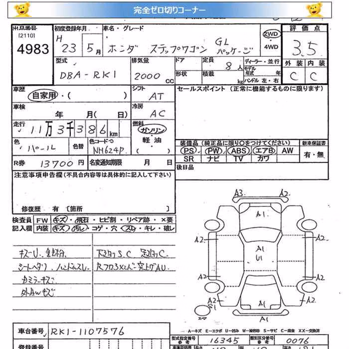 HONDA STEPWGN