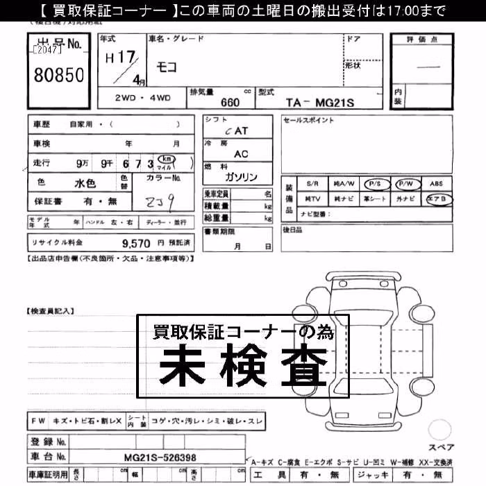 NISSAN MOCO