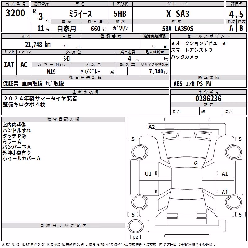 DAIHATSU MIRA E:S