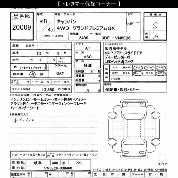 NISSAN CARAVAN