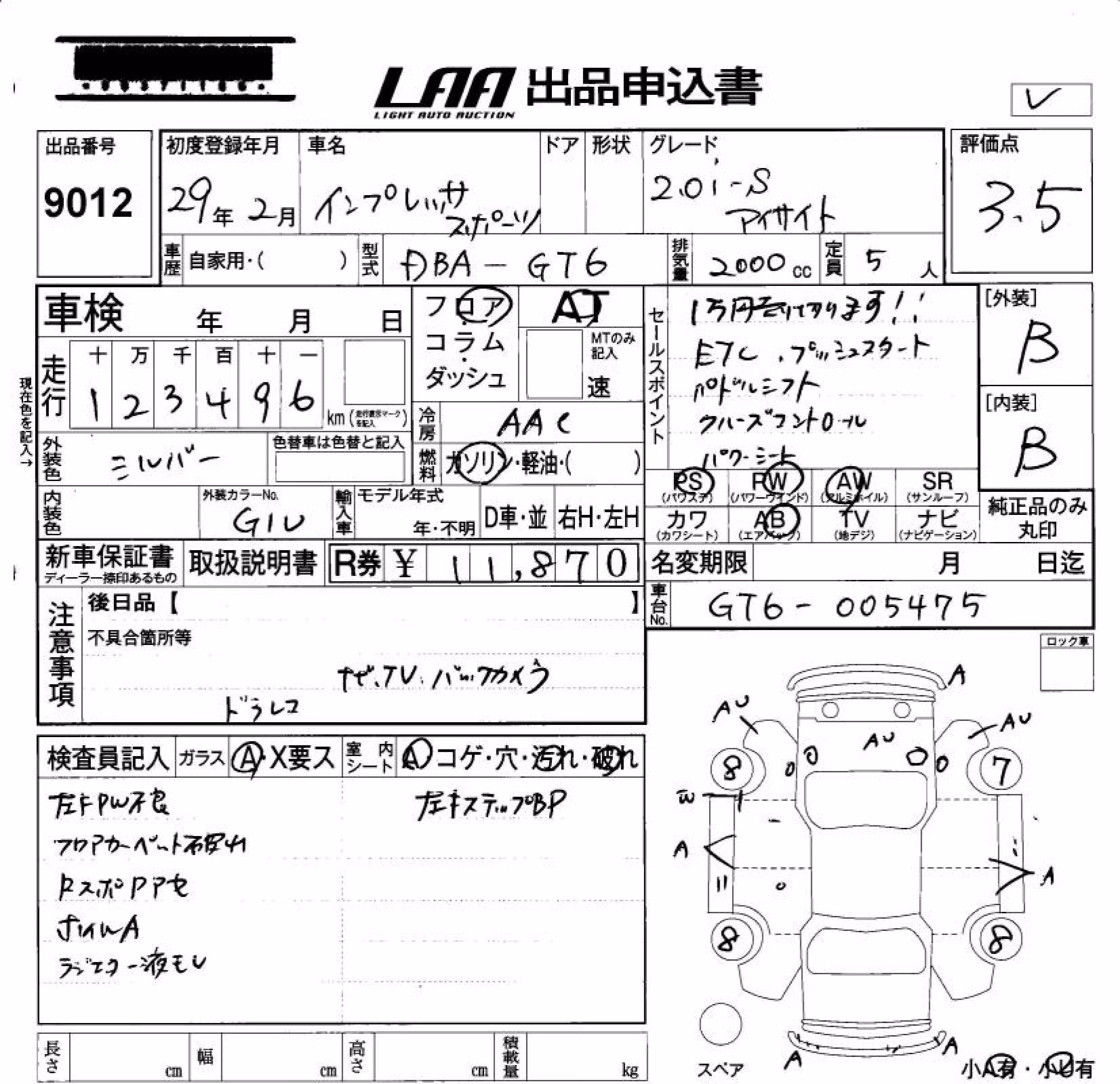 SUBARU IMPREZA