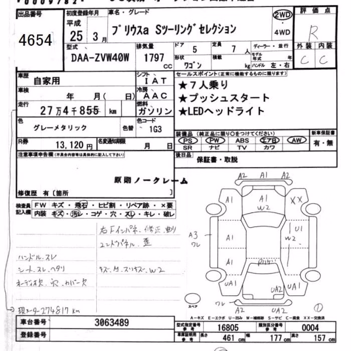 TOYOTA PRIUS ALPHA