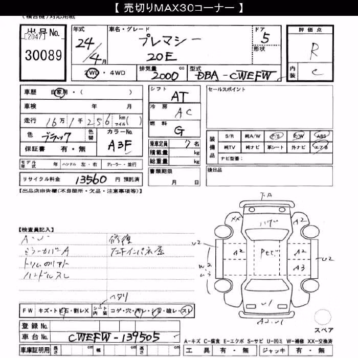 MAZDA PREMACY