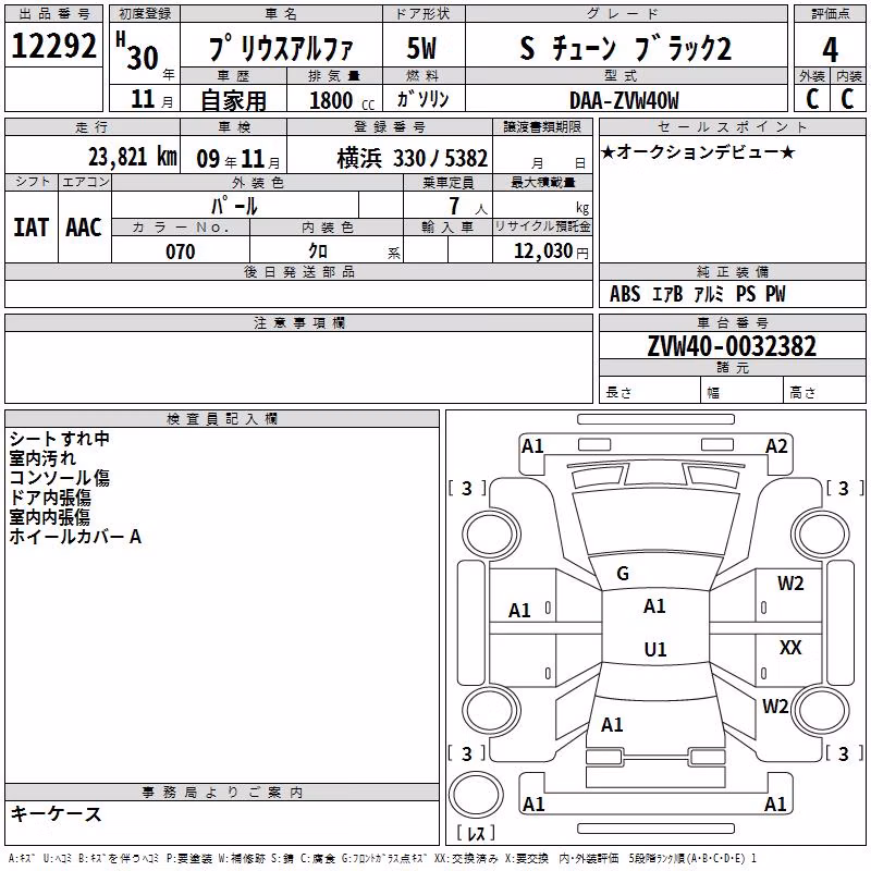 TOYOTA PRIUS ALPHA