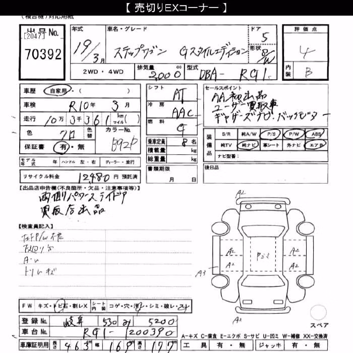 HONDA STEPWGN