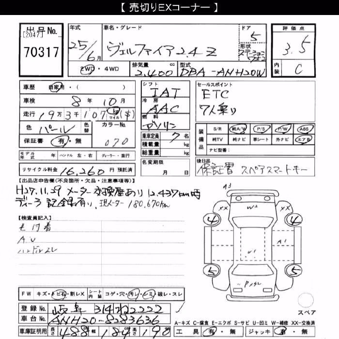 TOYOTA VELLFIRE