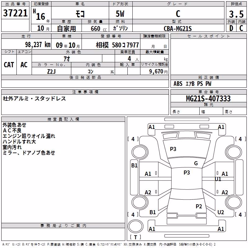 NISSAN MOCO
