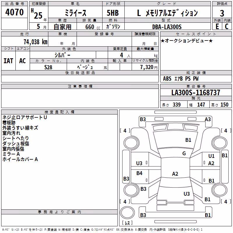 DAIHATSU MIRA E:S
