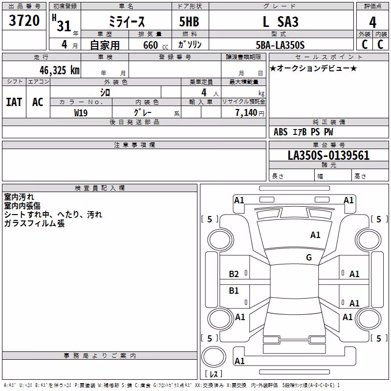 DAIHATSU MIRA E:S