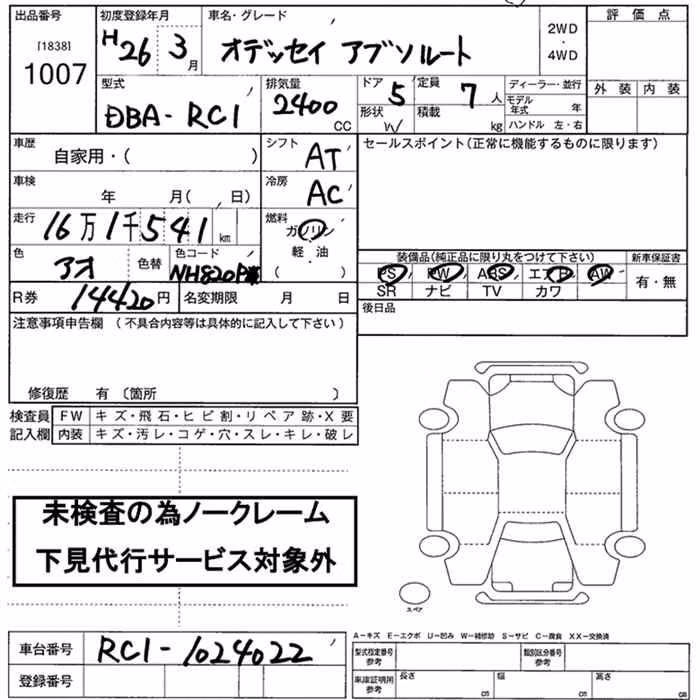 HONDA ODYSSEY
